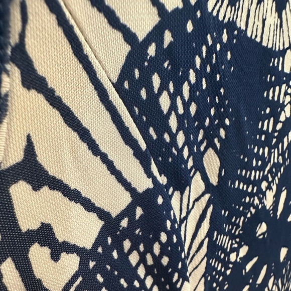 Tory Burch blue/white midi dresss size S - Picture 6 of 9